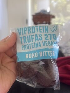 VIPROTEIN TRUFAS 27G PROTEÍNA VEGANA KOKO BITTER