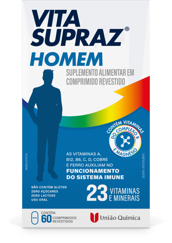 Vita Supraz Homem Com 60 Comprimidos