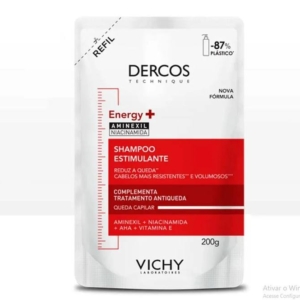 Vichy Dercos Energy+ Refil Shampoo Estimulante 200g