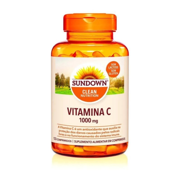 Vitamina C Sundown Sun C 1000mg 133 comprimidos