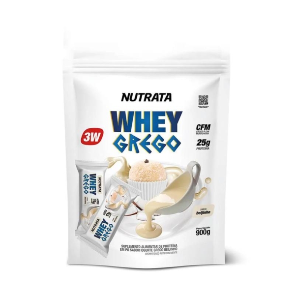 Whey Grego Nutrata Beijinho 900g