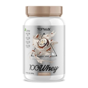 Whey Protein Topway 100% Concentrado Coco Com Baunilha 900g